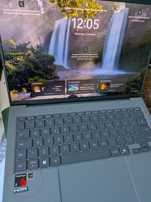 SnapDragon sticker on a laptop