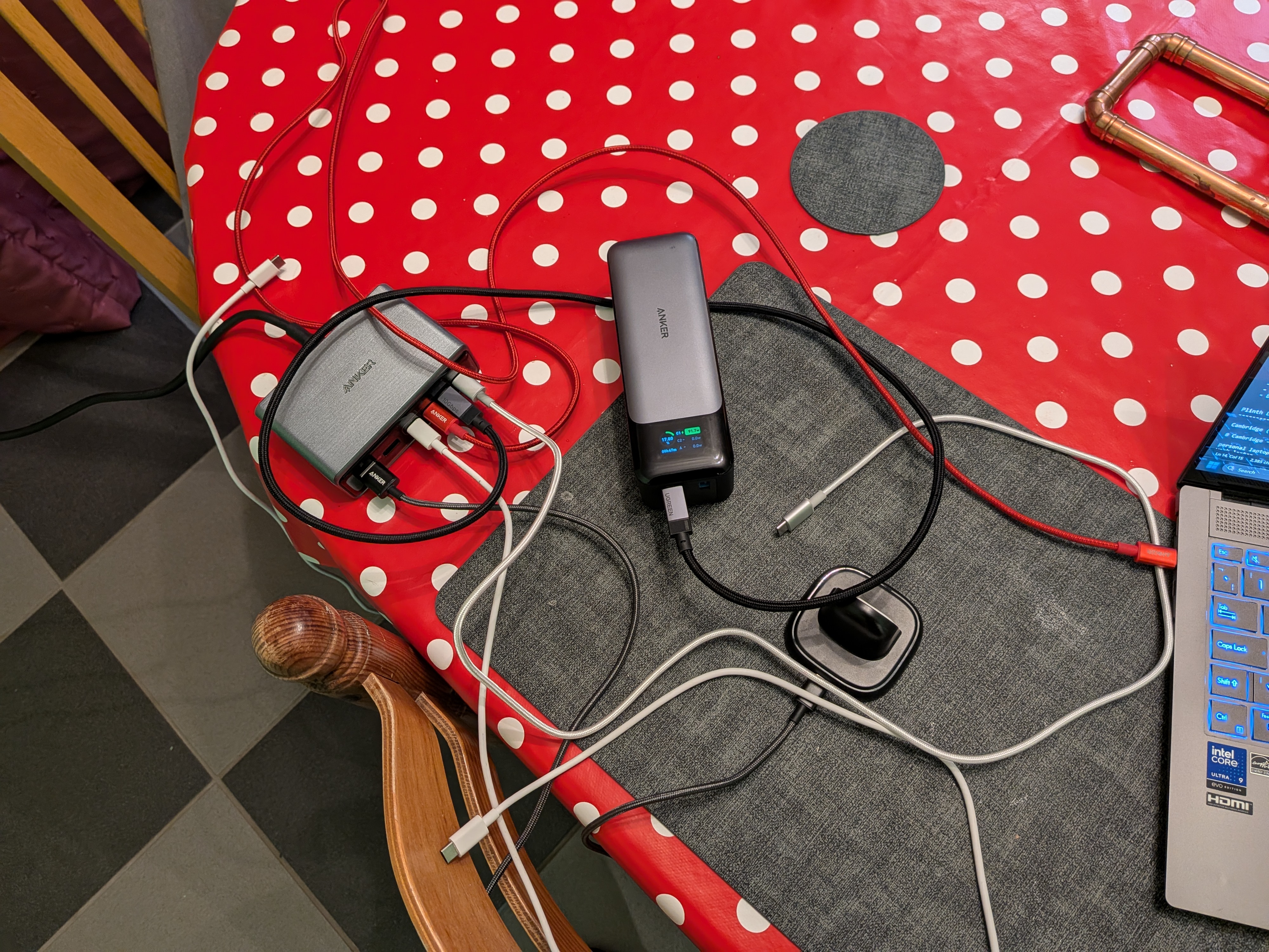 My new Anker charging station